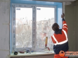 Выполнение откосов для установленного окна ПВХ