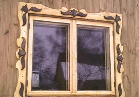 Наличники деревянные на окна и двери