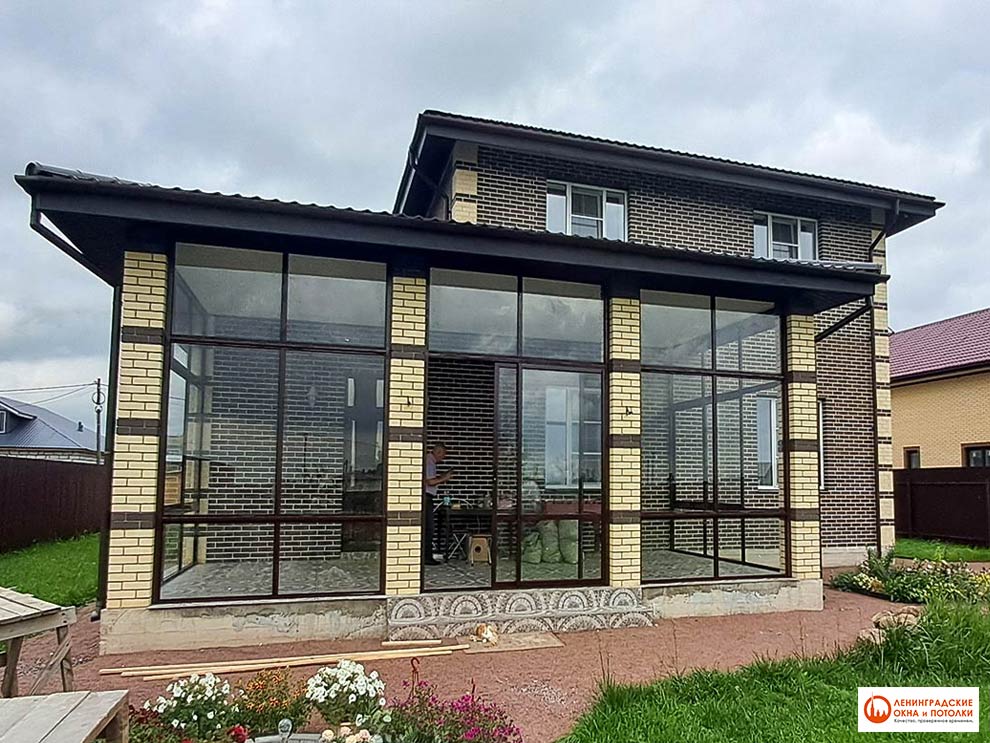 Работы компании Ленинградские Окна и Потолки